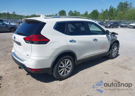 2017 Nissan Rogue Sv z USA, uszkodzony, nr VIN JN8AT2MT5HW398685